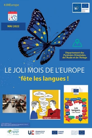 Affiche Le Joli Mois de l'Europe fête les langues !
