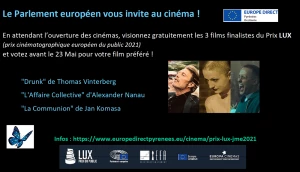 Affiche Le Parlement européen vous invite au cinéma !