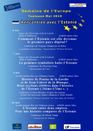 Affiche RENCONTRES AVEC L'ESTONIE