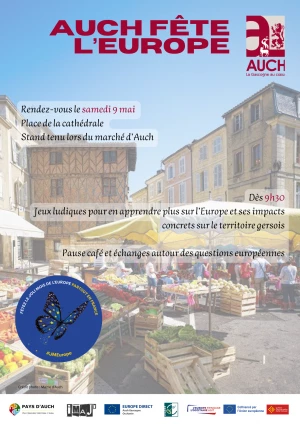 Affiche Stand journée de l'Europe !