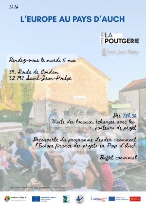 Affiche L'Europe au Pays d'Auch