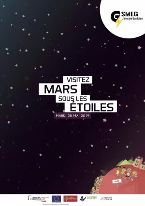 Affiche "VISITEZ MARS SOUS LES ETOILES"
