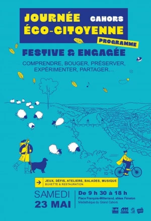 Affiche Stand de présentation des fonds européens pour le territoire à la journée écocitoyenne