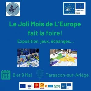 Affiche Le Joli Mois de l'Europe fait la foire à Tarascon-sur-Ariège!
