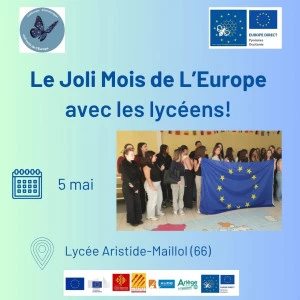 Affiche Le Joli Mois de l'Europe s'anime au Lycée Maillol!