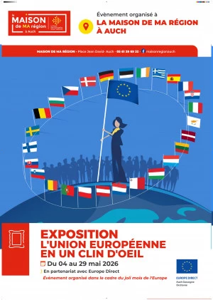 Affiche Exposition UE en un Clin d'Oeil