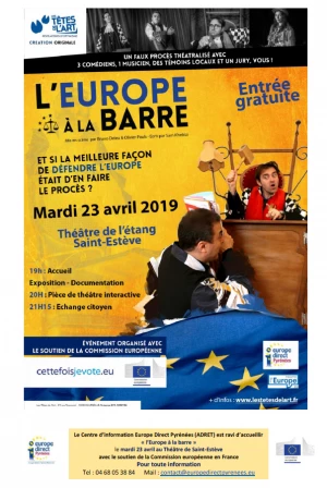 Affiche L'Europe à la barre !