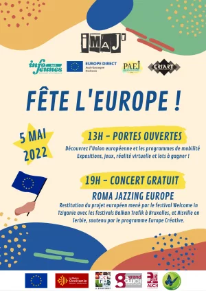 Affiche IMAJ' fête l'Europe 