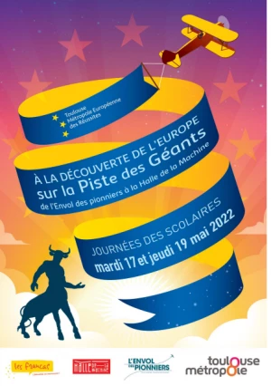 Affiche Journées des scolaires de Toulouse Métropole à la Halle de la Machine