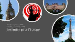 Affiche Ensemble pour l'Europe - Together for Europe