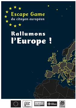 Affiche Escape-game du citoyen européen