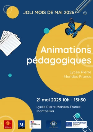 Affiche Animations pédagogiques