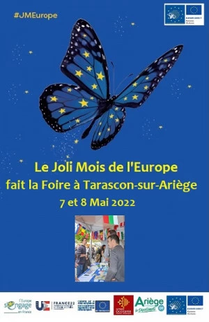 Affiche Le Joli Mois de l'Europe fait la Foire à Tarascon sur Ariège