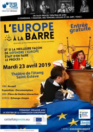 Affiche L'Europe à la barre !