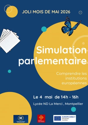 Affiche Simulation parlementaire